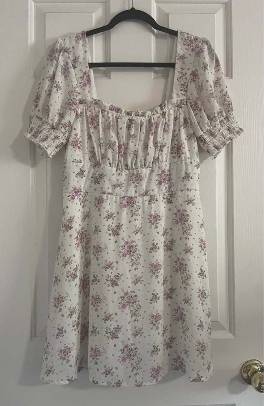Women’s XL Floral Midi-Dress
